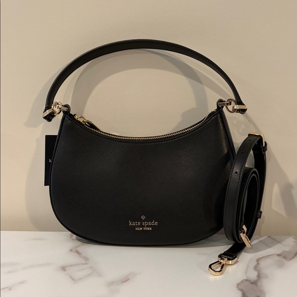 ♠️kate spade Paige Medium Convertible Crossbody, Black NWT